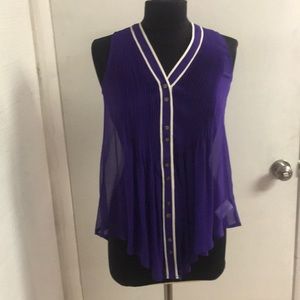 Aryn K button-down blouse